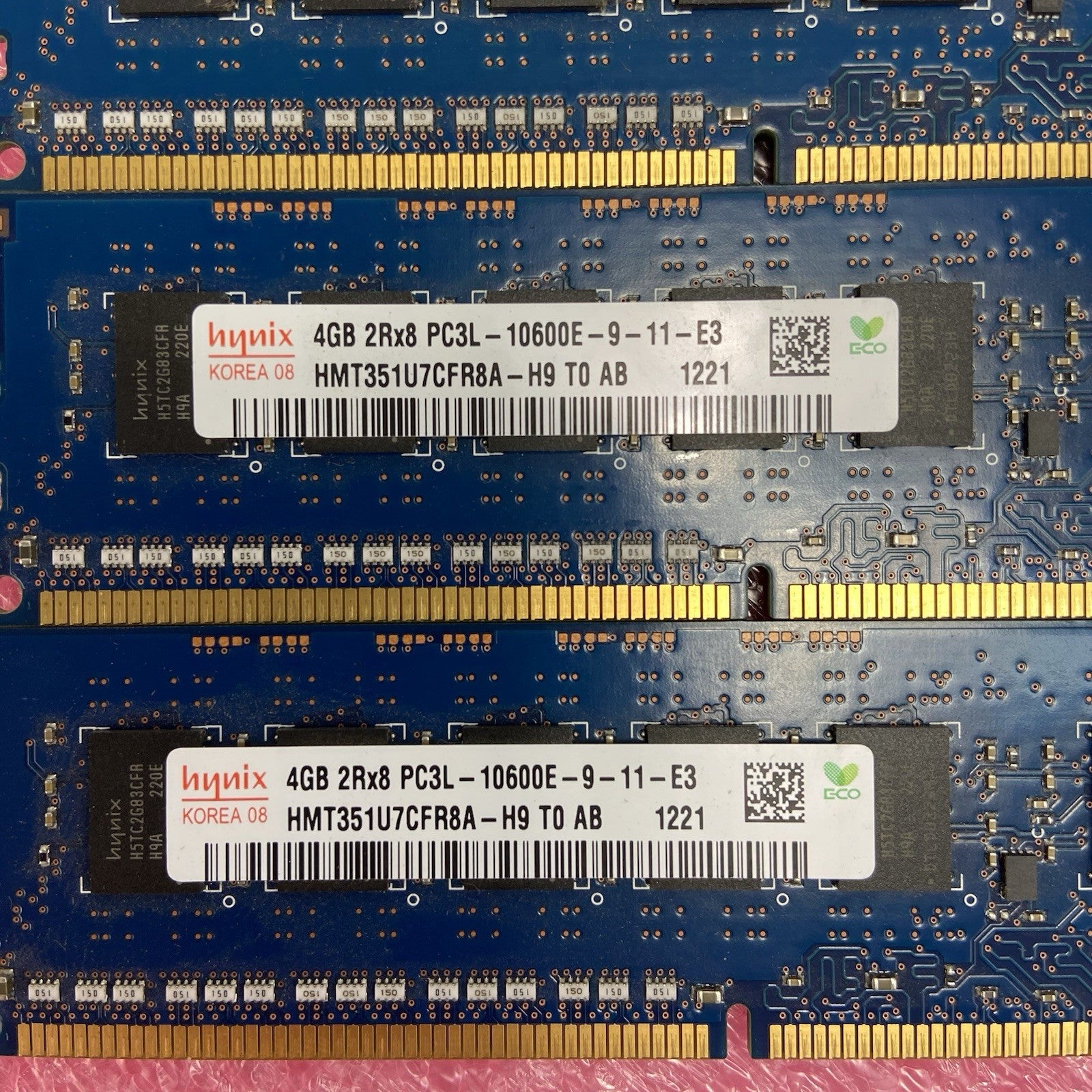 Hynix 4GB 2Rx8 PC3L-1600E-9-11-E3 HMT351U7CFR8A-H9 T0 AB Kit of 24GB 6