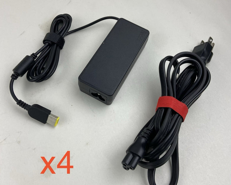 Lenovo ADP-65ME B 65W 20V 3.25  ThinkPad AC Charger Square Yellow Slim Tip
