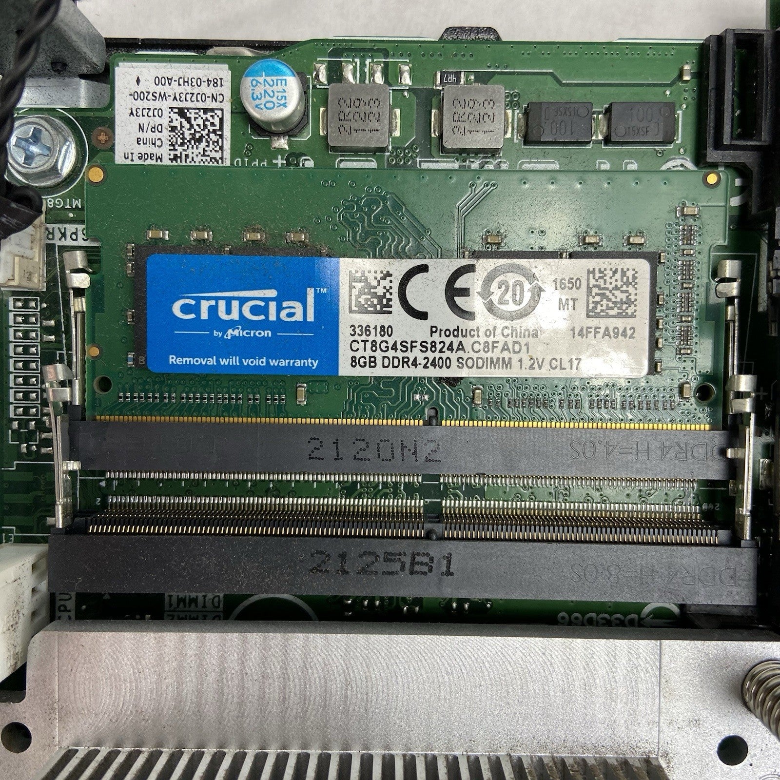 Dell Optiplex 3080 Micro Intel Core i5-10500T 2.3GHz 8GB RAM w/AC No HDD/OS/ANT11
