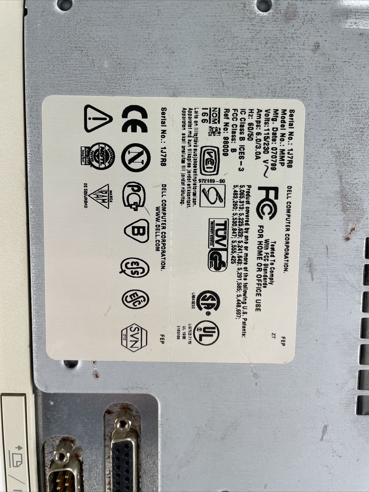 Dell Optiplex GX1 MT Intel Pentium III 450MHz 320MB RAM No HDD No OS