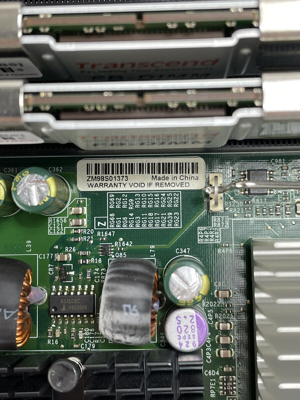 Advantech X7DVL-E Motherboard Intel 2x Xeon E5335 2GHz 8GB RAM w/Shield