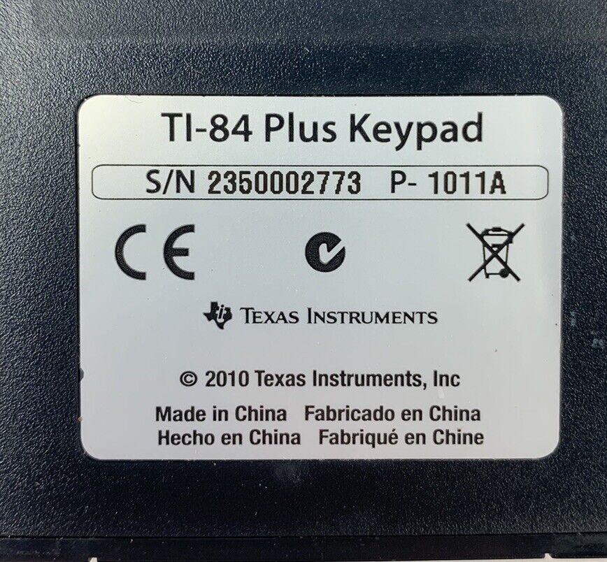 Texas Instruments P-1011A TI-84 Plus Keypad for TI-Nspire Clickpad (Lot of 2)