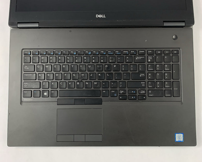 Dell Precision 7740 Intel i7-9850H 2.60 GHz 16 GB RAM 17.3" No HDD No OS No Batt