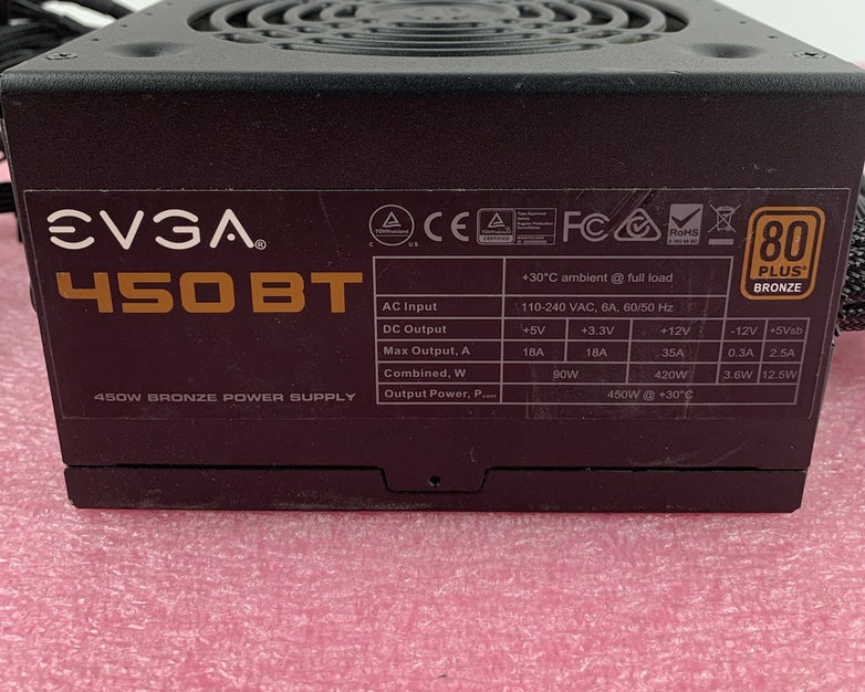 EVGA 450 BT 450W Bronze Power Supply