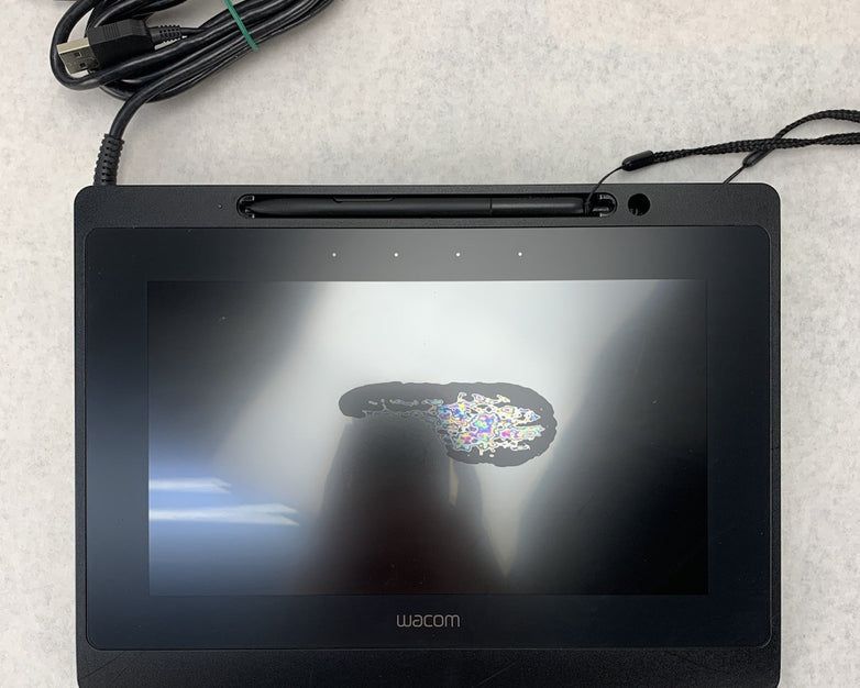 Wacom DTU-1141B 10.1" Full HD Drawing Tablet w/ Cord - Tested Screen Damage