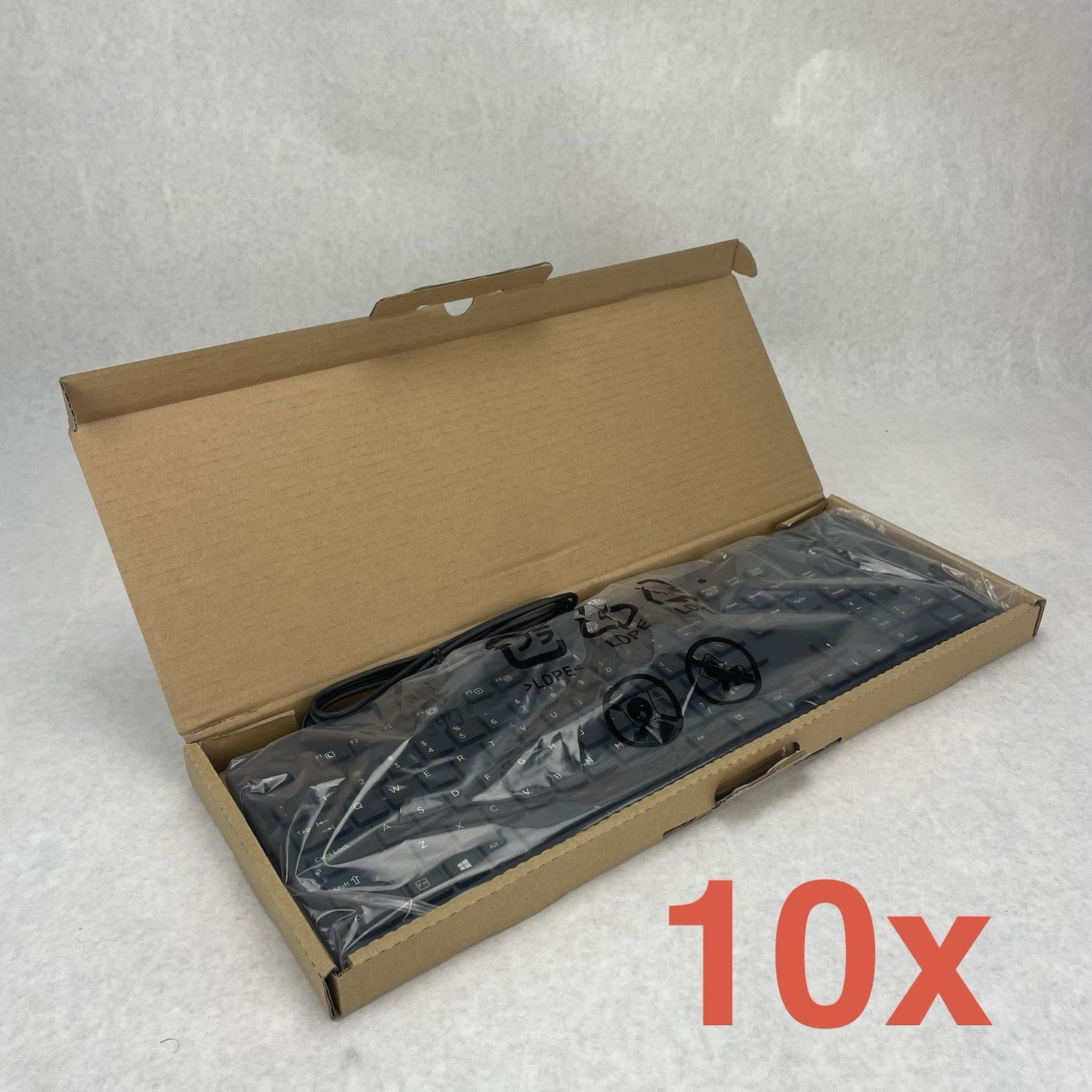 HP 803181-001 Slim USB Wired Enhanced Keyboard KBA211 Lot of 100