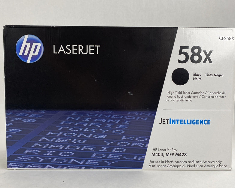 HP CF258X 58X Black High Yield Toner Cartridge For HP LaserJet
