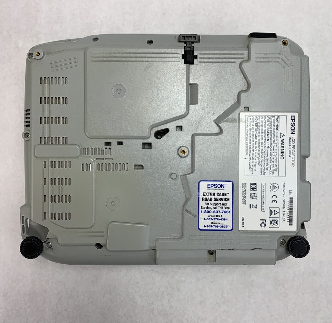 Epson PowerLite W29 H690A LCD Lamp Projector 155 Lamp Hours - No Remote7