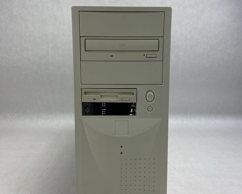 Vintage Beige AT Computer Case L&C Tech LC-250C Power Supply
