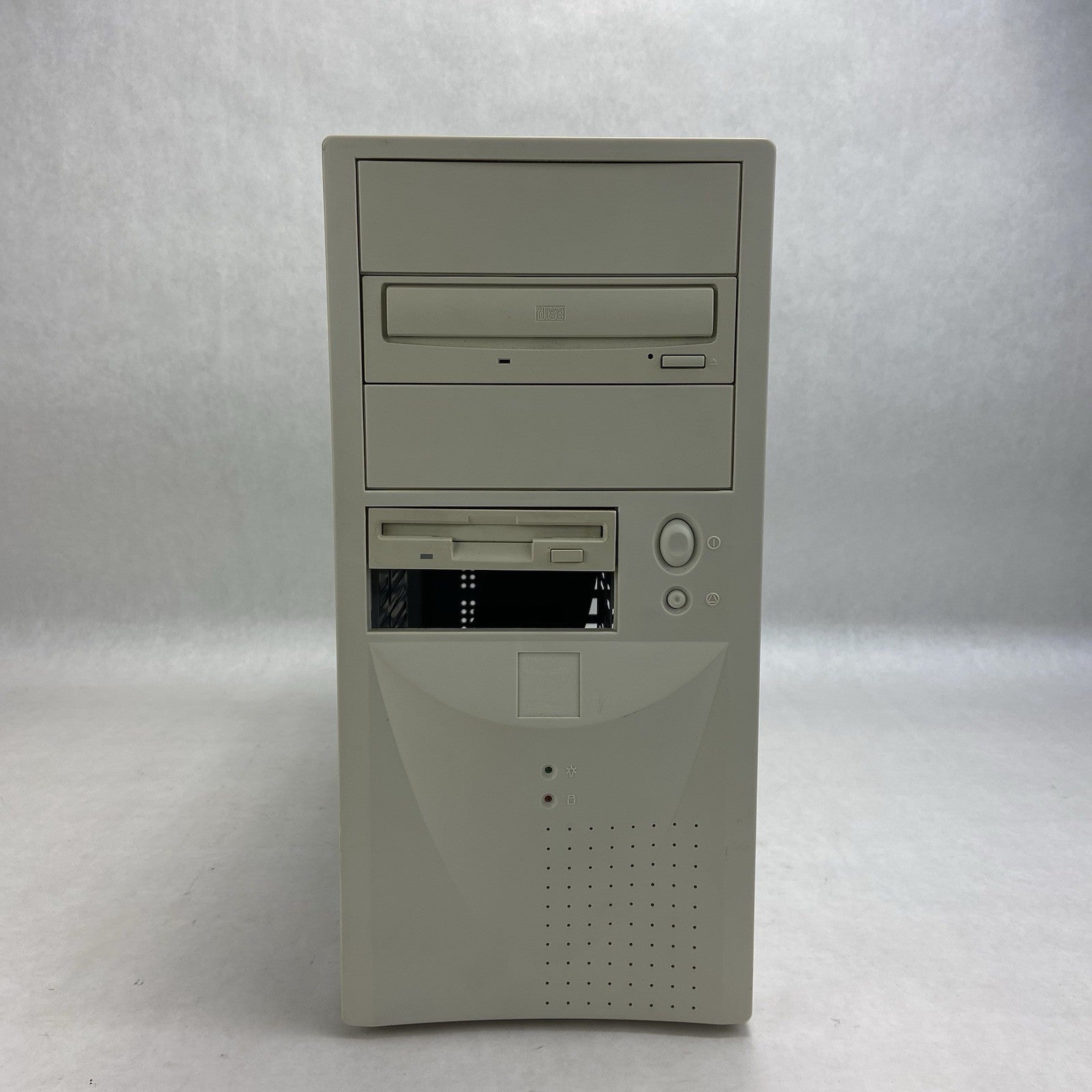 Vintage Beige AT Computer Case L&C Tech LC-250C Power Supply1