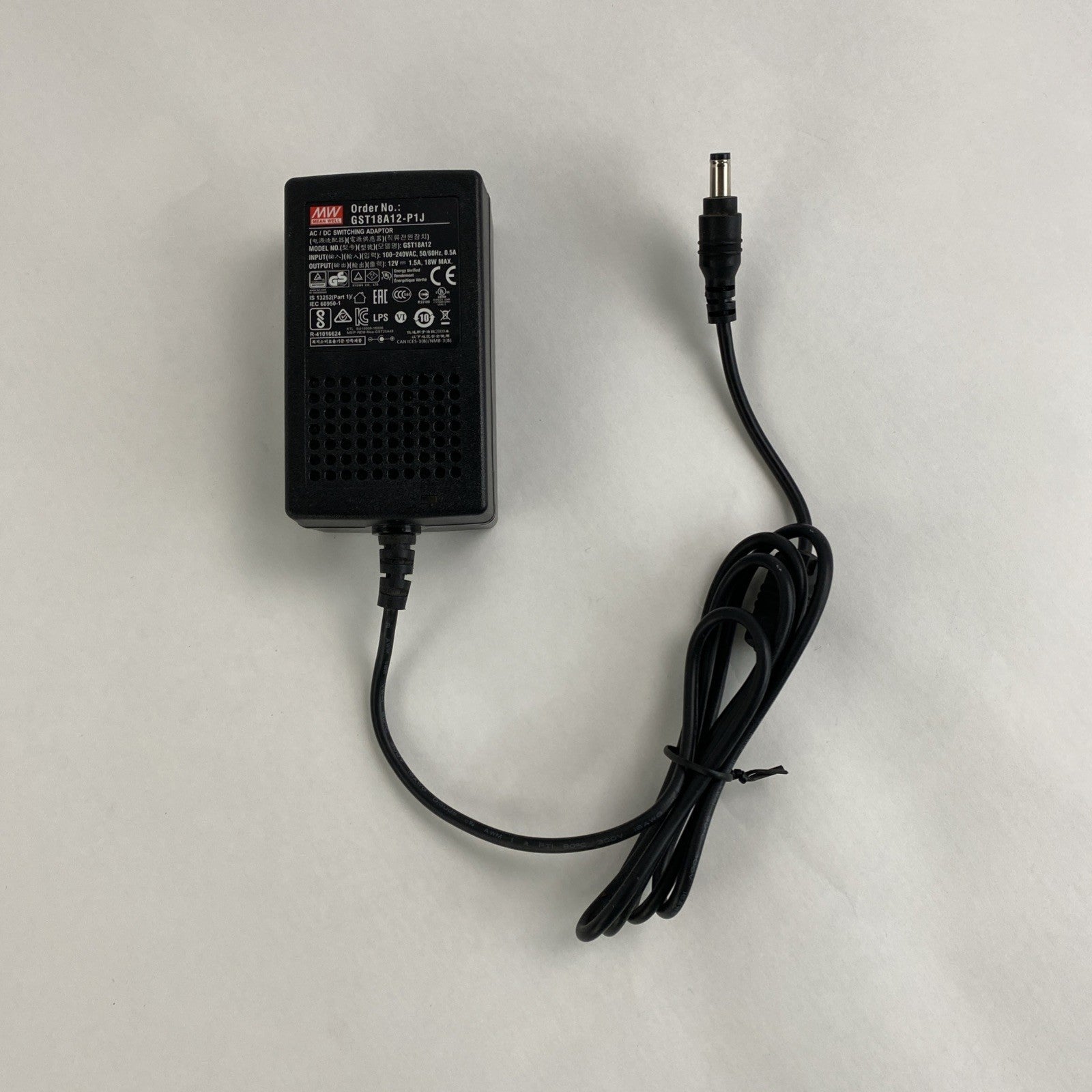 Mean Well GST18A12 AC/DC Switching Adapter No Power Cord Lot of 21