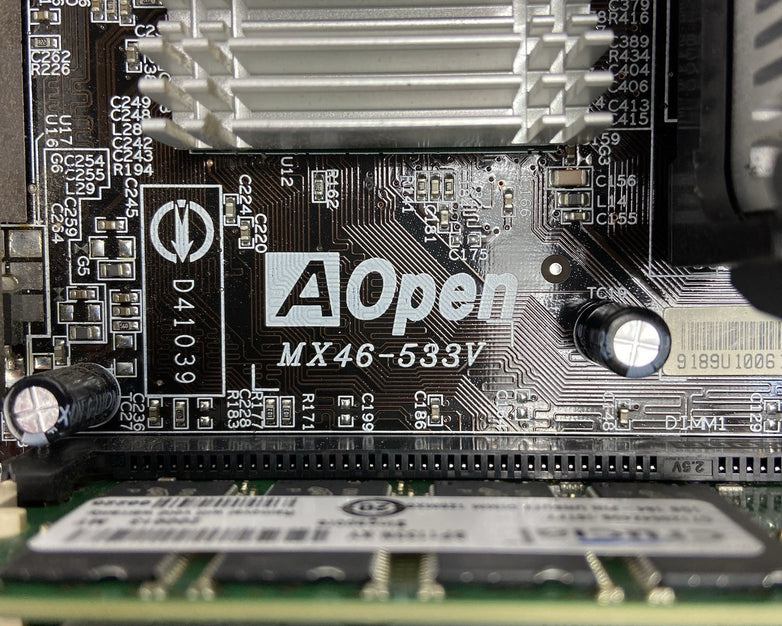 AOpen MX46-533V Motherboard Intel Pentium II 750MHz 2GB RAM w/IO Shield