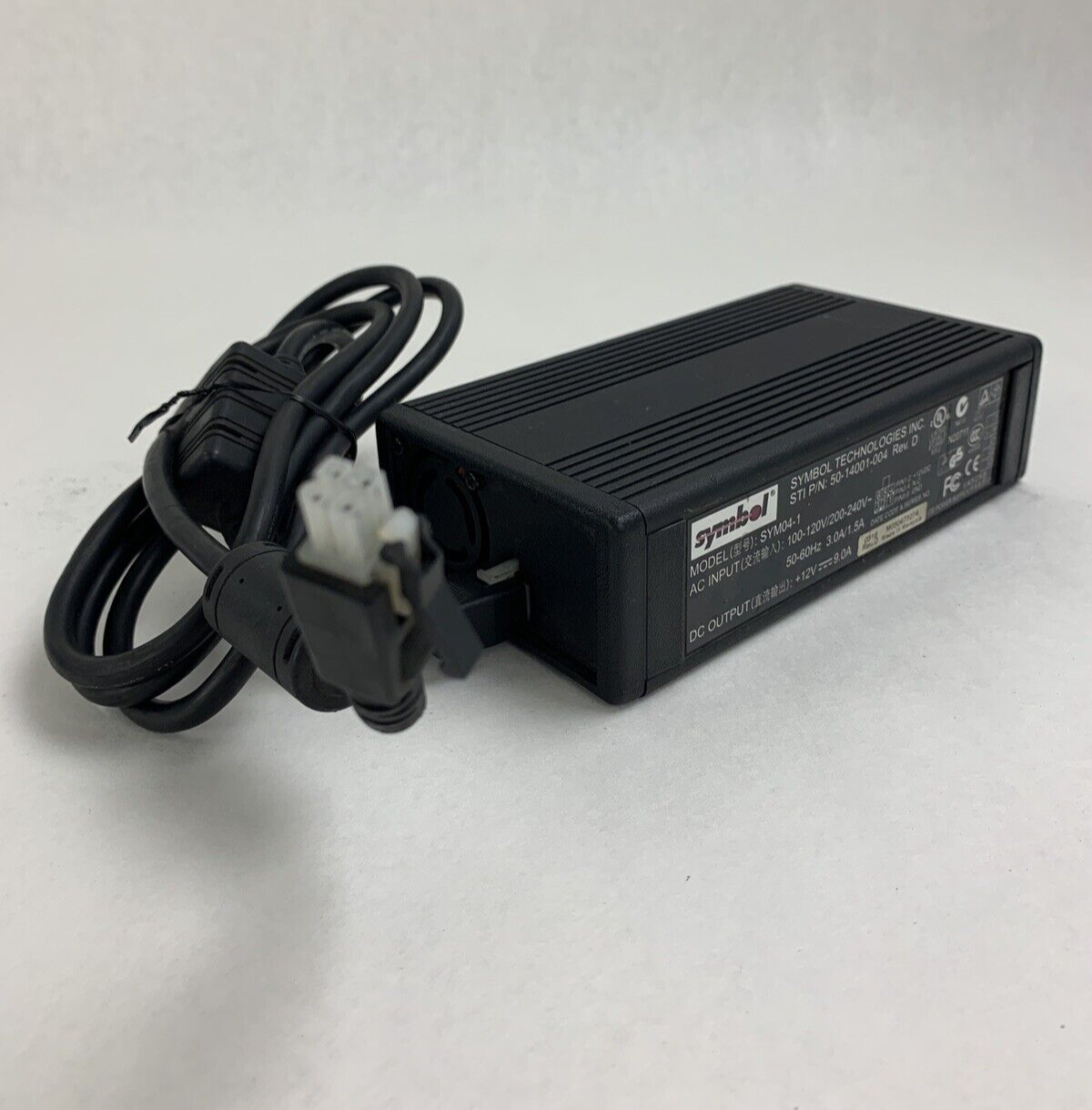 Symbol SYM04-1 AC/DC Power Supply Adapter 12V 9A OEM Tested