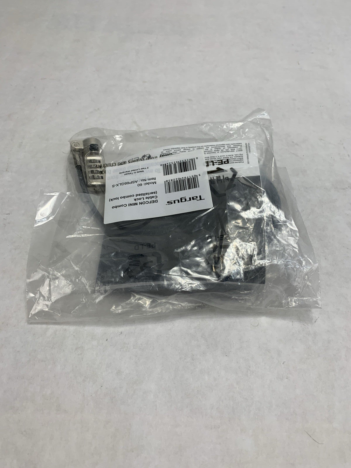 Targus DEFCON MINI 60 ASP66GLX-S Combo Cable Lock3