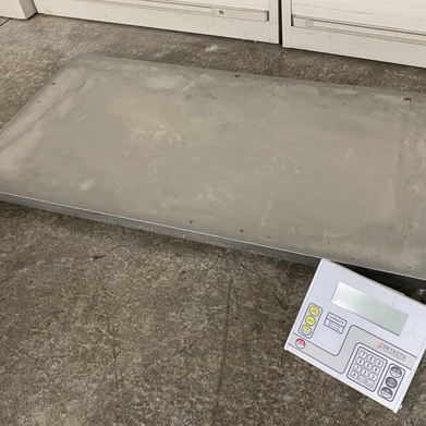 Cardinal Detecto VET400 Veterinary Floor Scale 400lb Max 22 x 42"