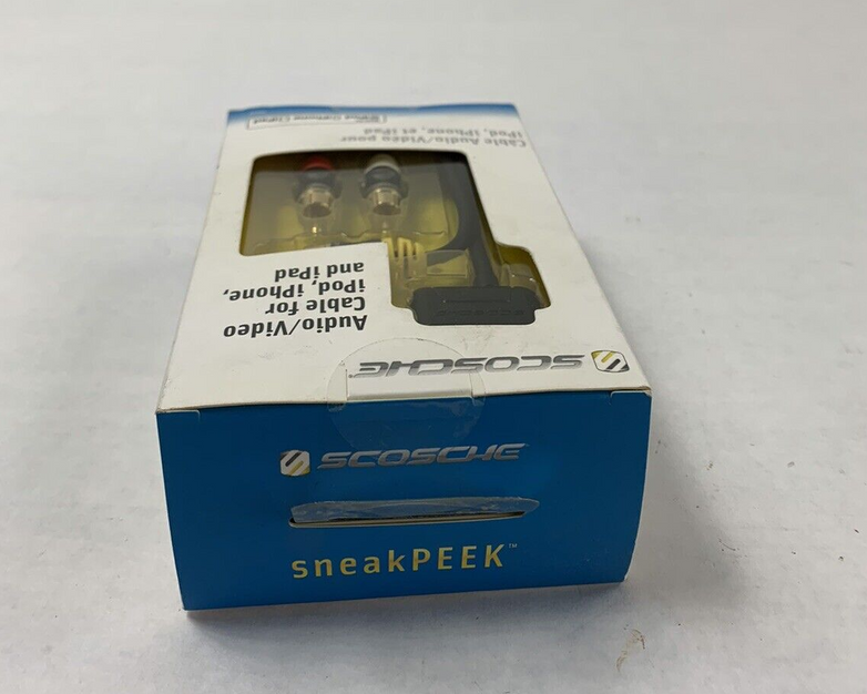 Scosche Audio/Video Cable for iPod, iPhone, and iPad