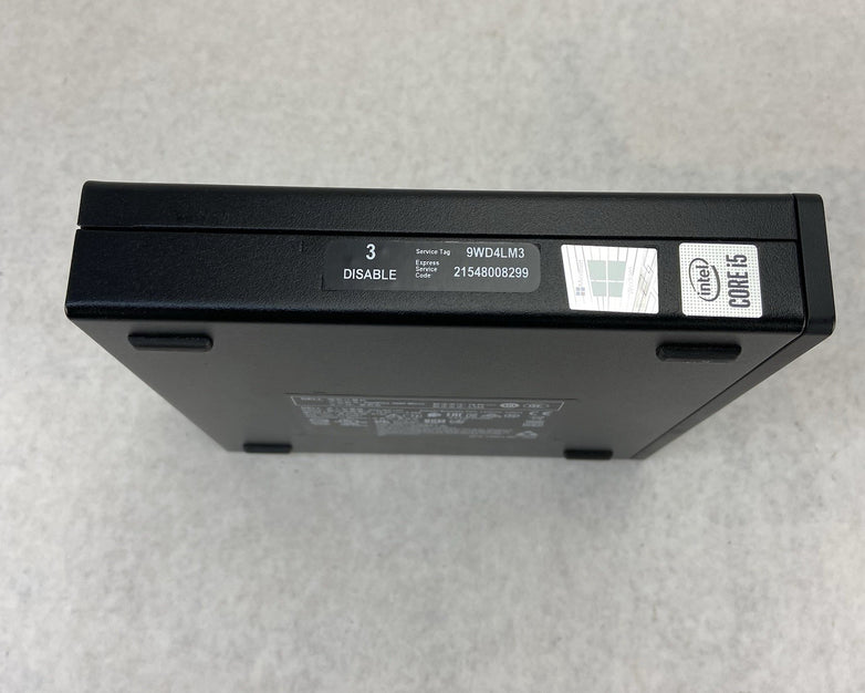 Dell Optiplex 3090 Micro Intel Core i5-10500T  2.3GHz 8GB RAM No AC/HDD/OS