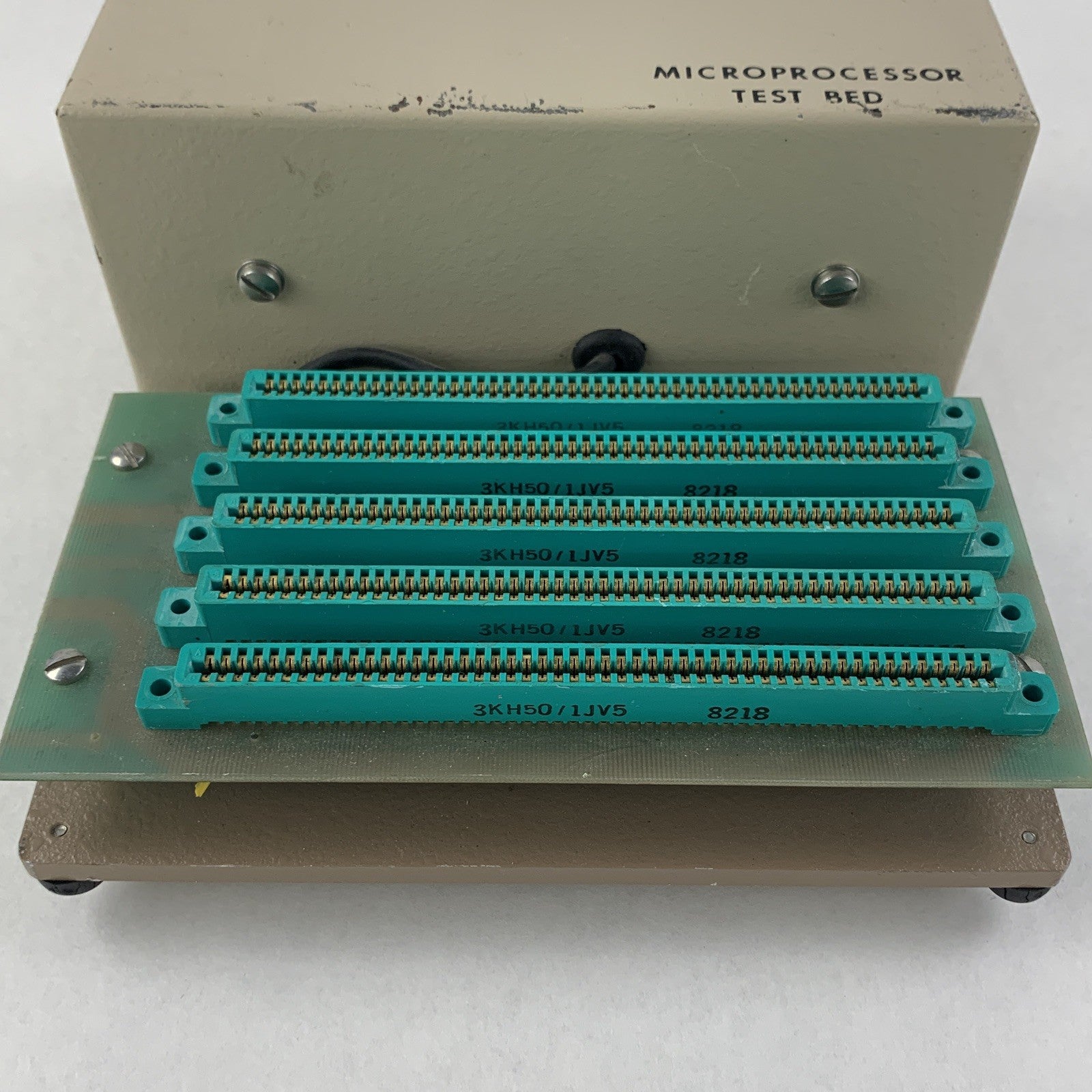 Eberline Micro Processor Test Bed With Corcom 6J4 6A - For Parts Or Repair2