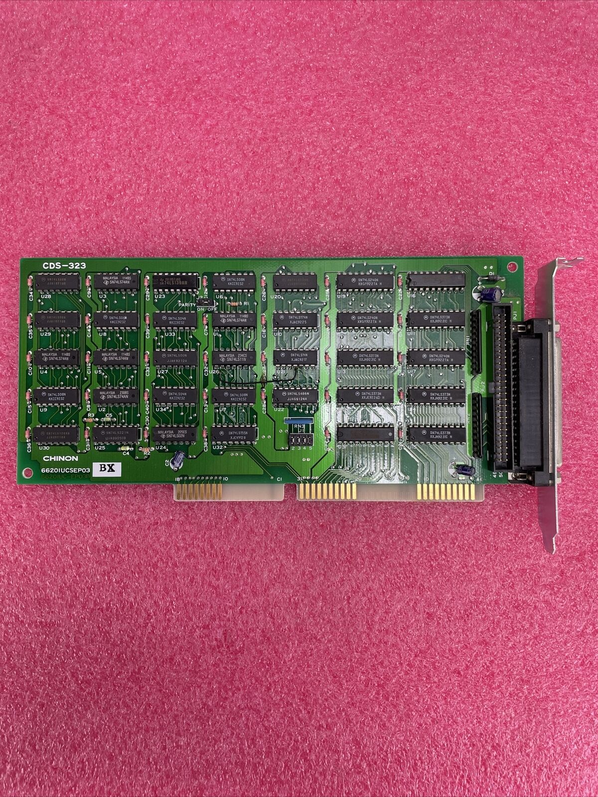 Chinon CDS-323 Controller Card ISA 66201UC-EP03B