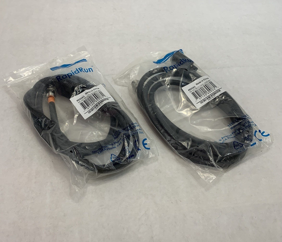 RapidRun 60083 RR HD15M Flying Lead 6FT (Lot of 2)