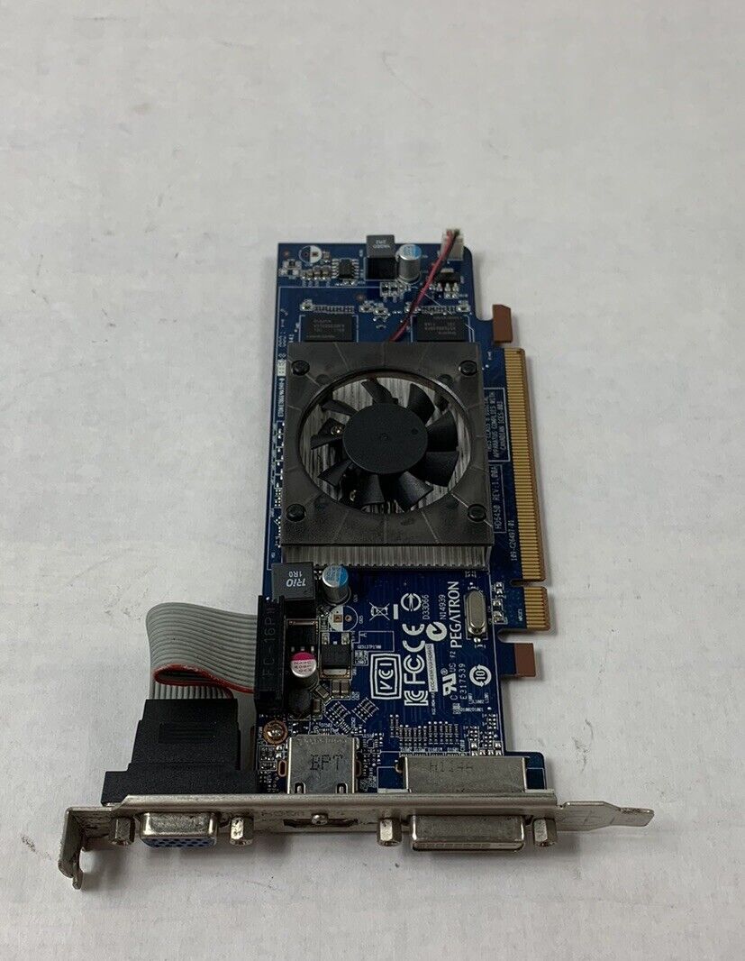 Pegatron 0HCUMH HD 6450 1GB DDR3 Graphics Full Profile VGA HDMI DVI
