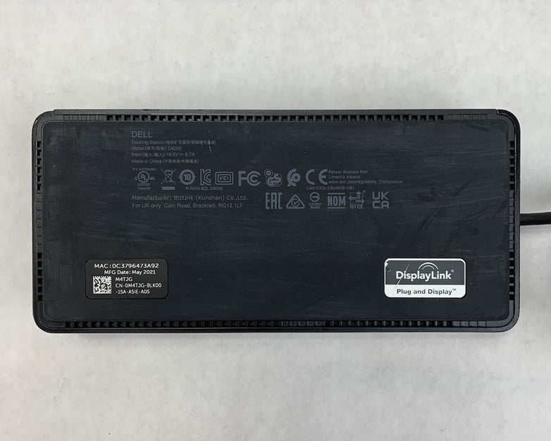 Dell D6000 19.5V 6.7A Docking Station
