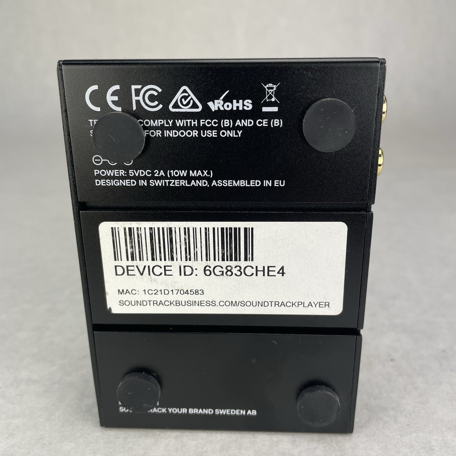 Barix M401 Soundtrack Player No Power Supply Tested