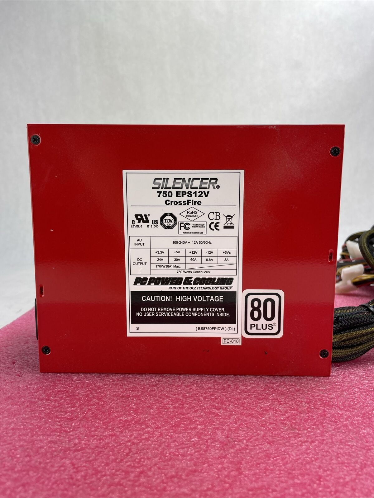 Silencer 750 EPS12V Crossfire 750W Power Supply