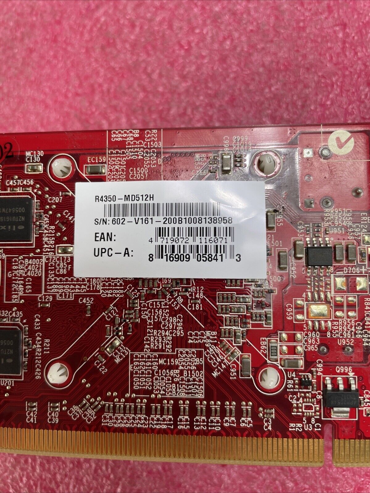R4350-MD512H Video Card MSI ATI Radeon HD 4350 512MB 64-bit HDMI VGA DVI DDR2