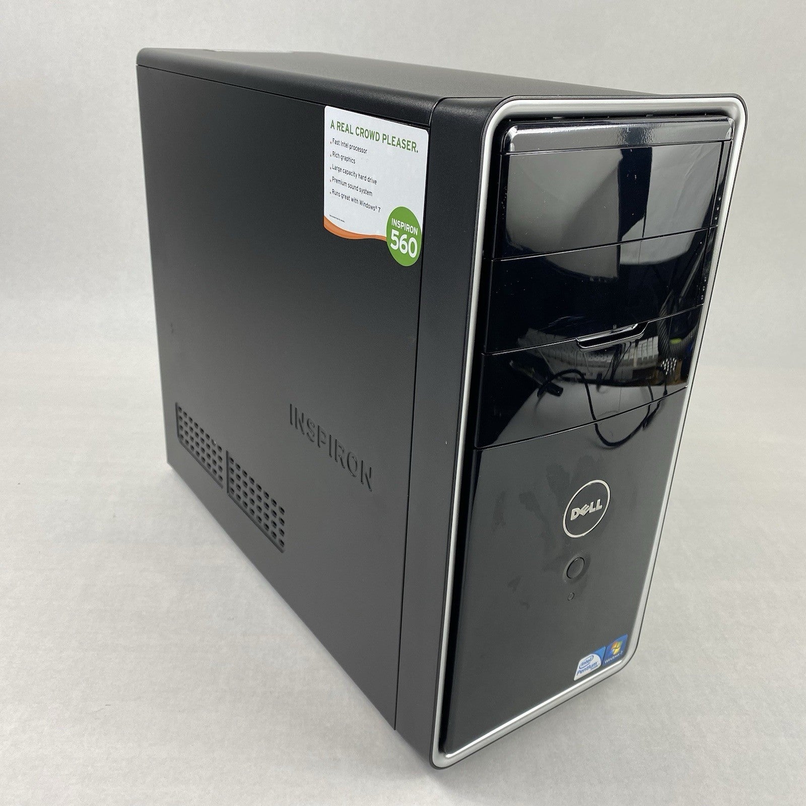 Dell Inspiron 560 MT Pentium Dual-Core E5800 3.20GHz 6GB RAM No HDD No OS