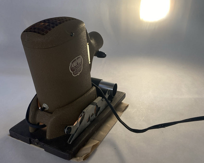 Ampro Slide Projector Model 30A Partial Test With Light Some Cord Showing