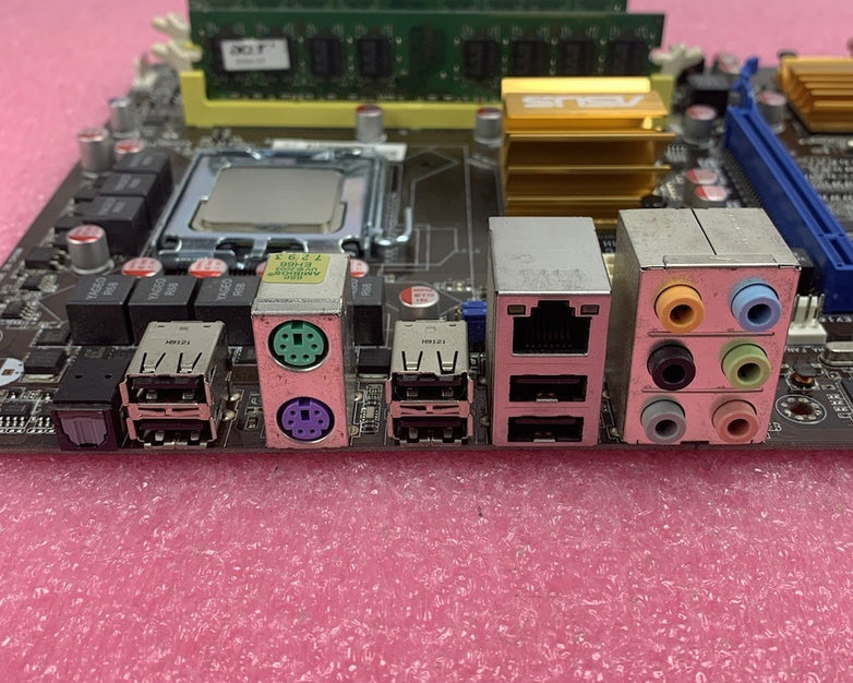 Asus P5Q SE Plus Motherboard Intel Pentium Dual-Core E5400 2.5GHz No Shield