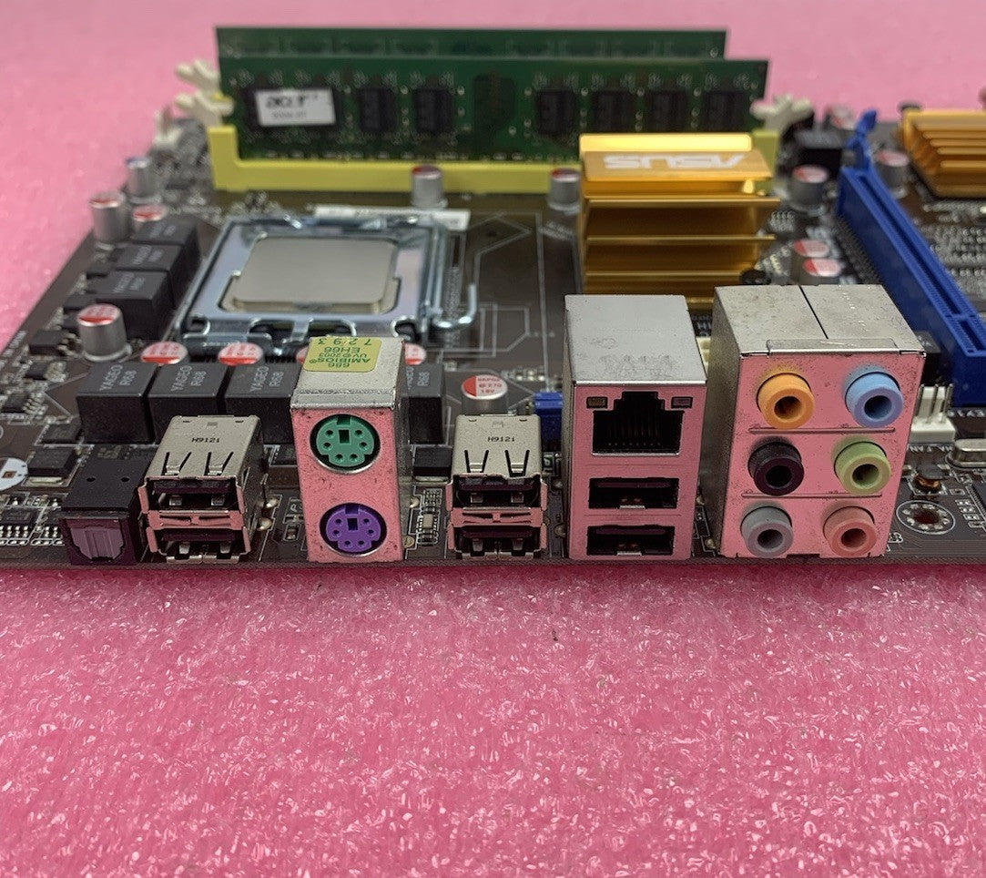 Asus P5Q SE Plus Motherboard Intel Pentium Dual-Core E5400 2.5GHz No Shield