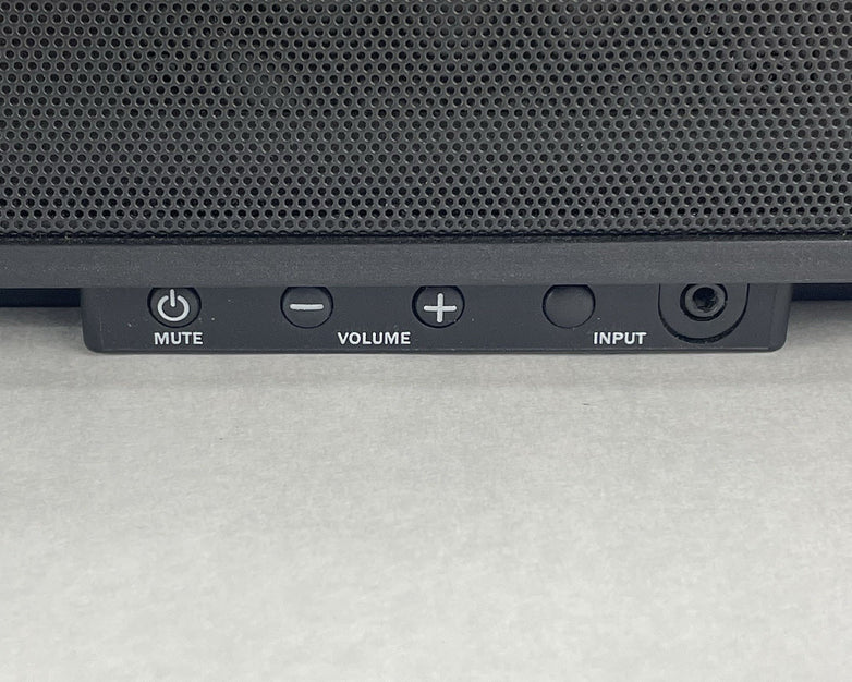 ZVOX 580 Sound Bar Sound Base Cabinet Box Subwoofer Sound System TV Platform Blk