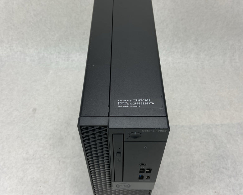 Dell Optiplex 7050 SFF Intel Core i7-6700 3.4GHz 8GB RAM No HDD No OS