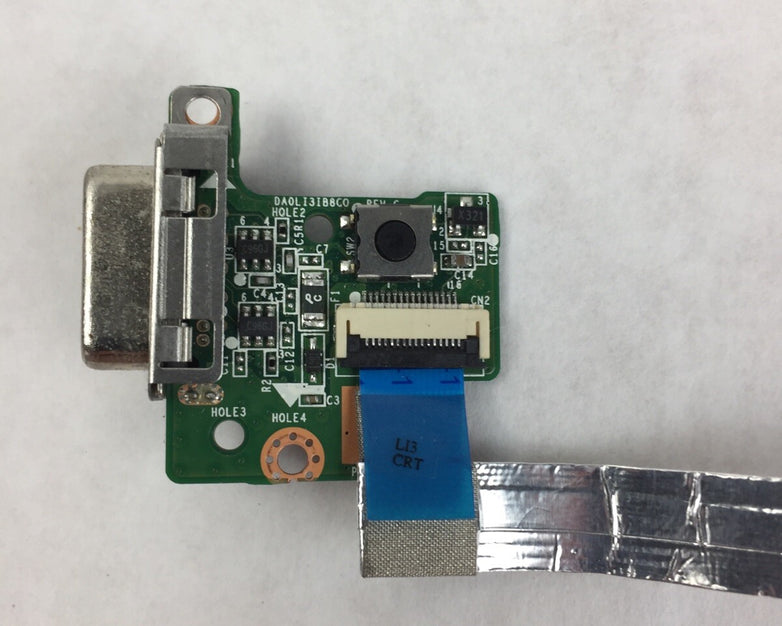 Lenovo ThinkPad X131E VGA Port Board Power Button 36LI3CB0000 Fully Tested