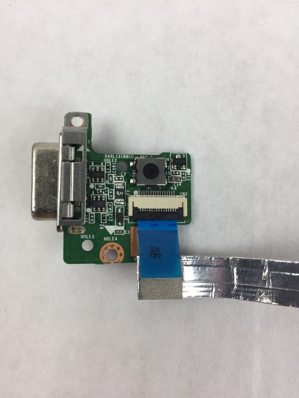 Lenovo ThinkPad X131E VGA Port Board Power Button 36LI3CB0000 Fully Tested