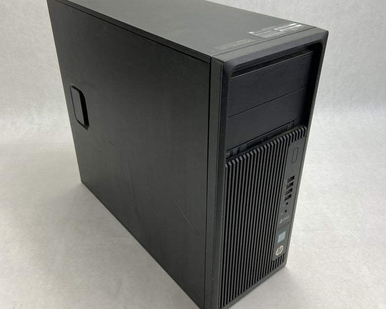 HP Z240 WorkStation MT Intel Core i3-6100 3.7GHz 8GB RAM No HDD No OS