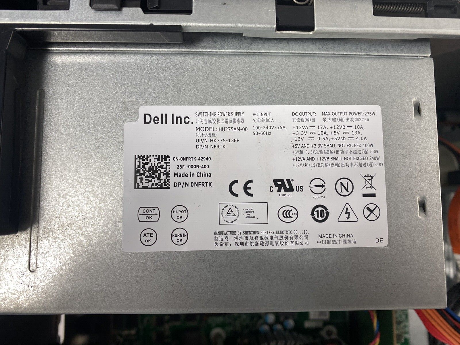 Dell OptiPlex 3010 MT Intel Core i3-3220 3.30GHz 4GB RAM No HDD No OS