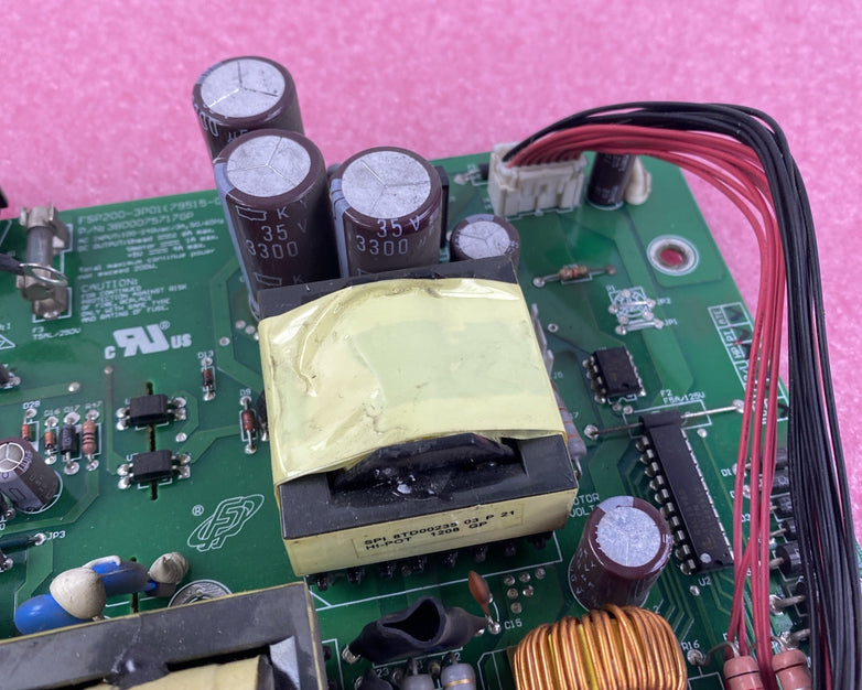 Zebra FSP200-3P01 Power Supply Board for ZM400 Printer - Tested Lot of 2