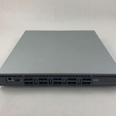 HP Storage Works 8/20Q  HSTN-N015 Fibre Channel Switch Tested Reset
