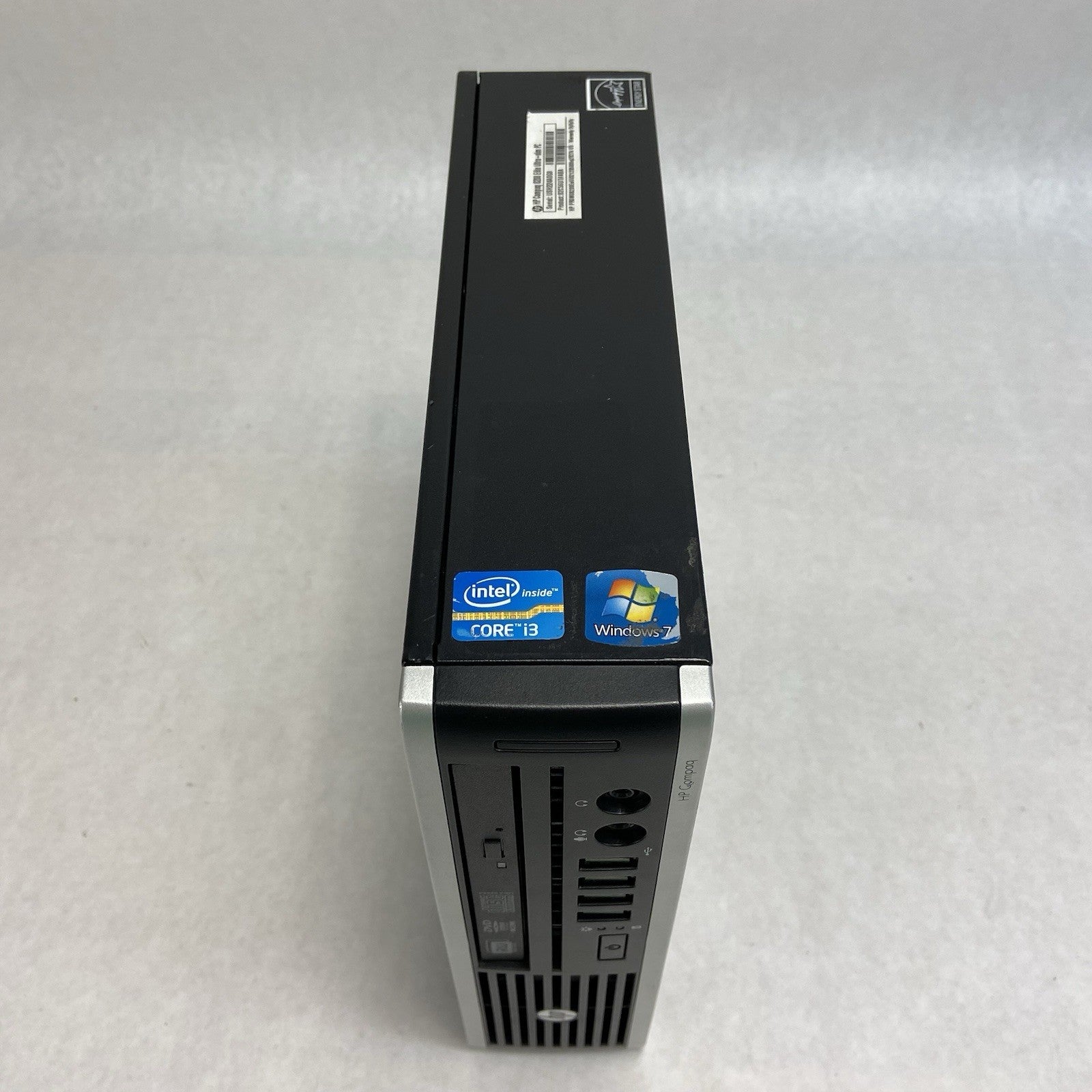 HP Compaq 8200 Elite USFF Intel Core i3-2120 3.3GHz 4GB RAM No AC/HDD/OS2