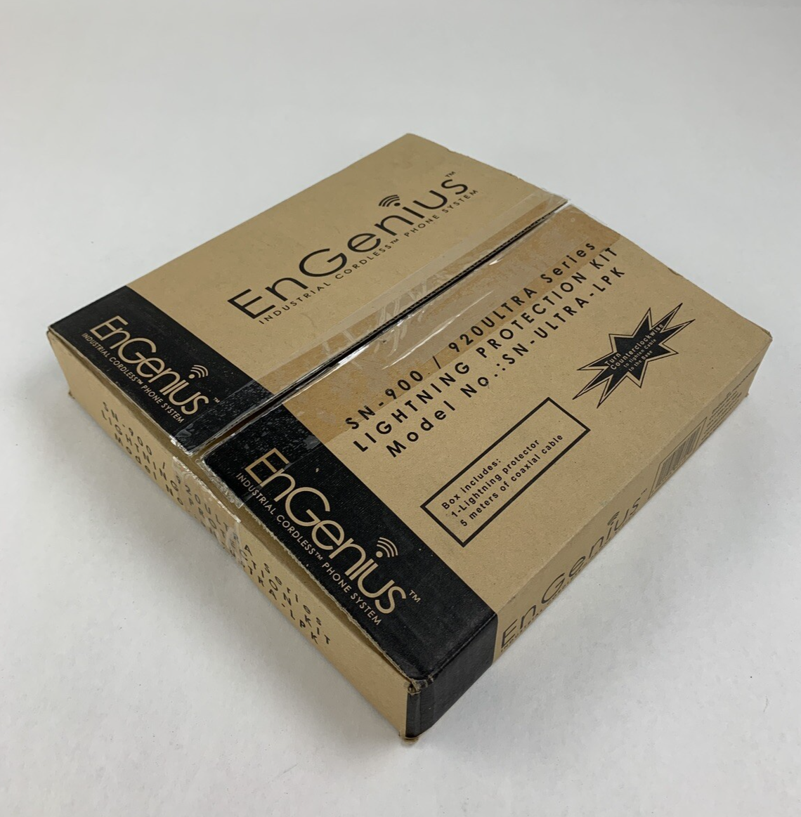 Engenius SN-900 SN-Ultra-LPK Lightning Protection Kit Box Opened