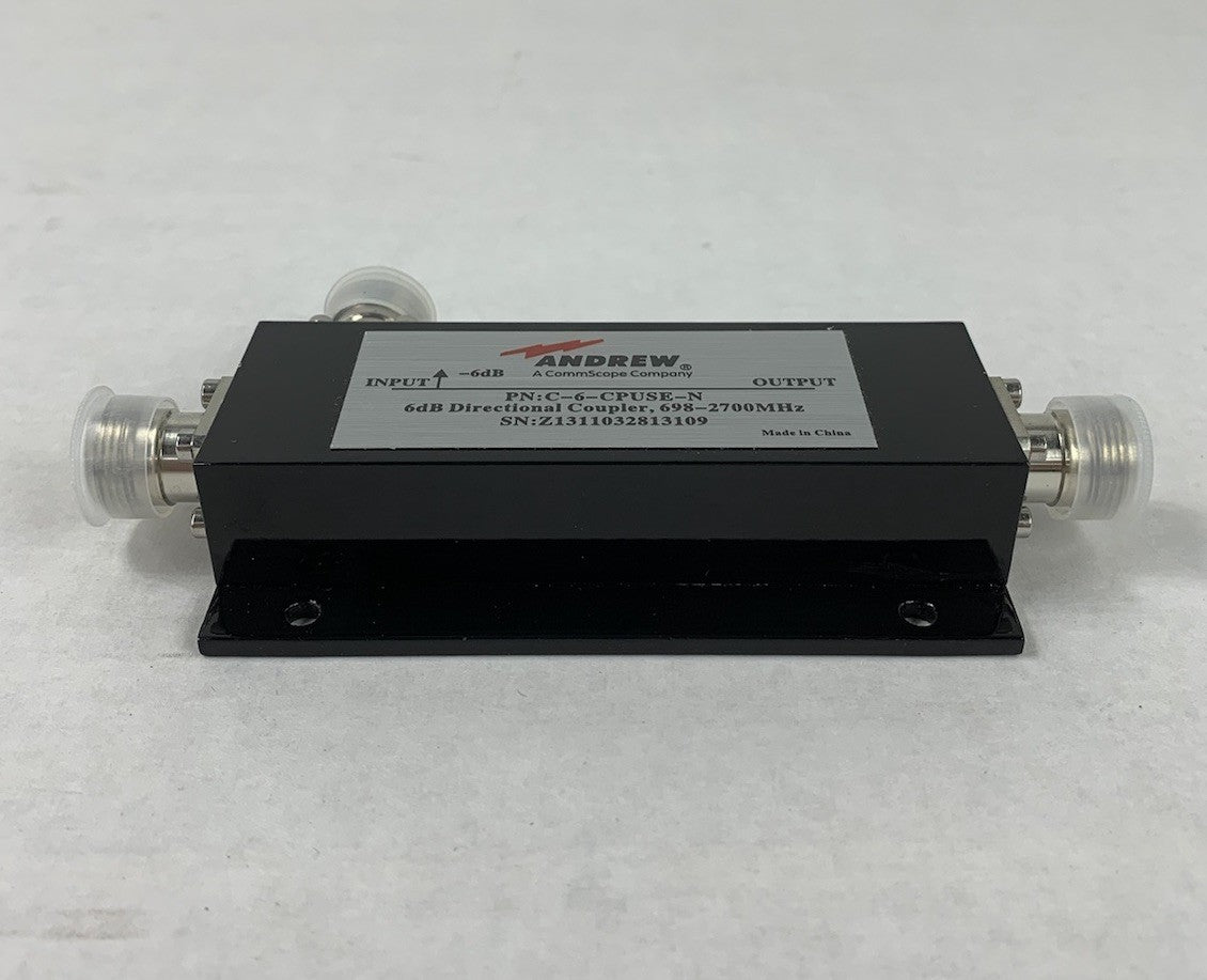Andrew C-6-CPUSE-N 6dB 698-2700MHz Directional Coupler