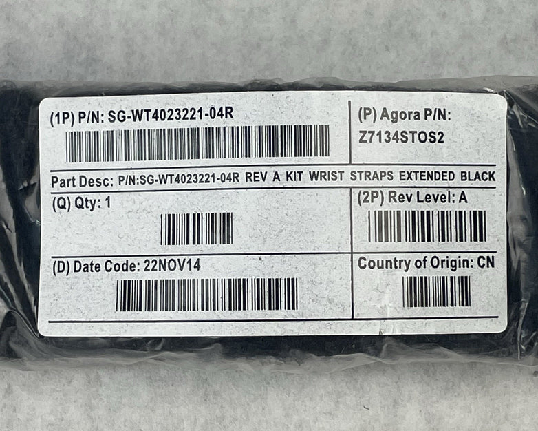 Mixed Lot of 6 Zebra Regular Wrist Stramps WT402322-04R & WT4023221-03R 10' 15'