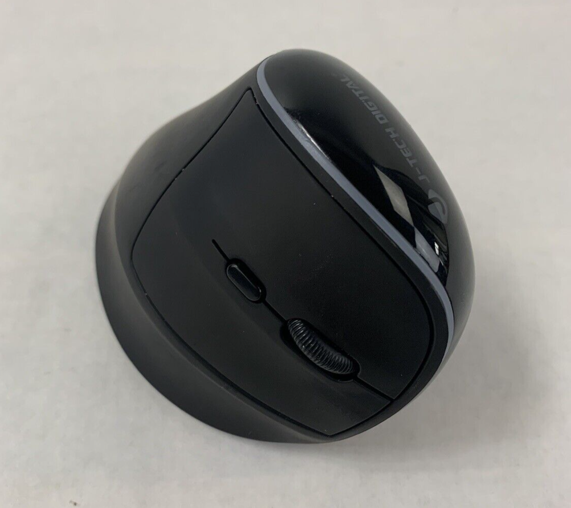J-Tech Digital V628M 6 Button Ergonomic Vertical Mouse No Nano Transceiver USB