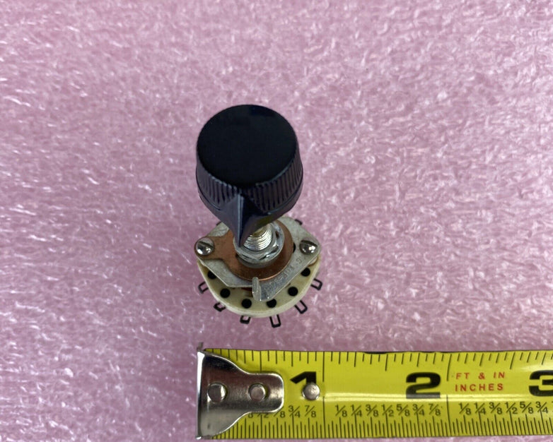 Centralab PS-101 1 pol 11 pos non-shorting Steatite switch Lot of 2
