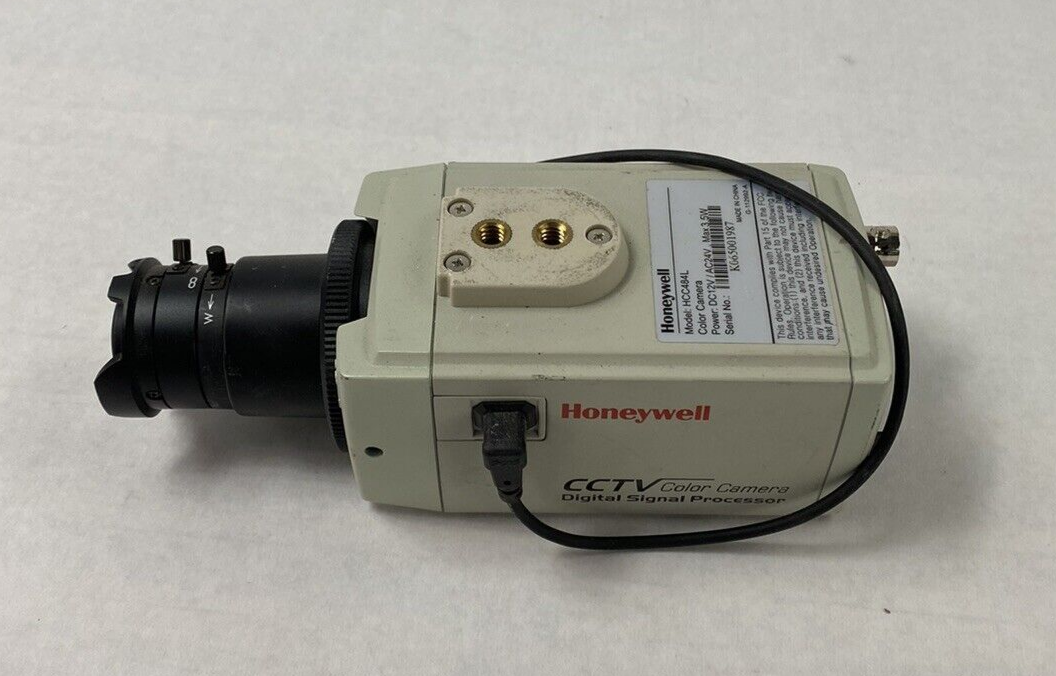 Honeywell HCC484L CCTV Color Camera 1/3" 1.8-3.6mm Lens For Parts or Repair