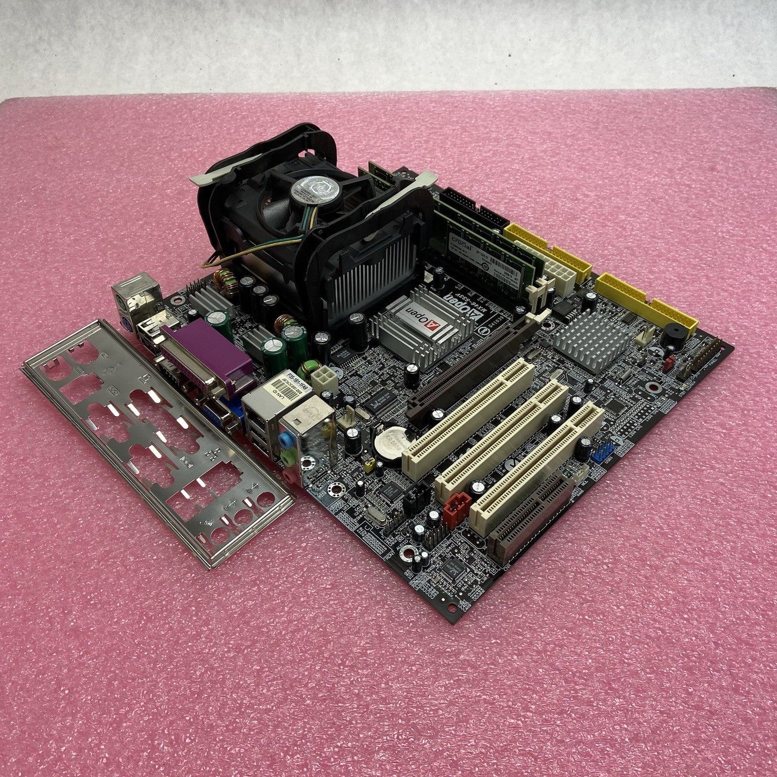 AOpen MX46-533V Motherboard Intel Pentium II 750MHz 2GB RAM w/IO Shield0