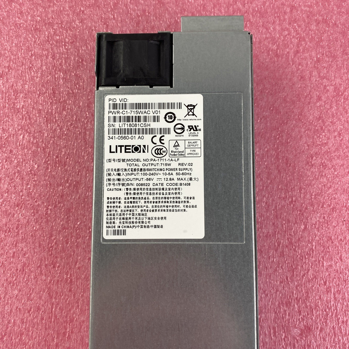 Liteon PA-1711-1A-LF Switching Power Supply - Lot of 24